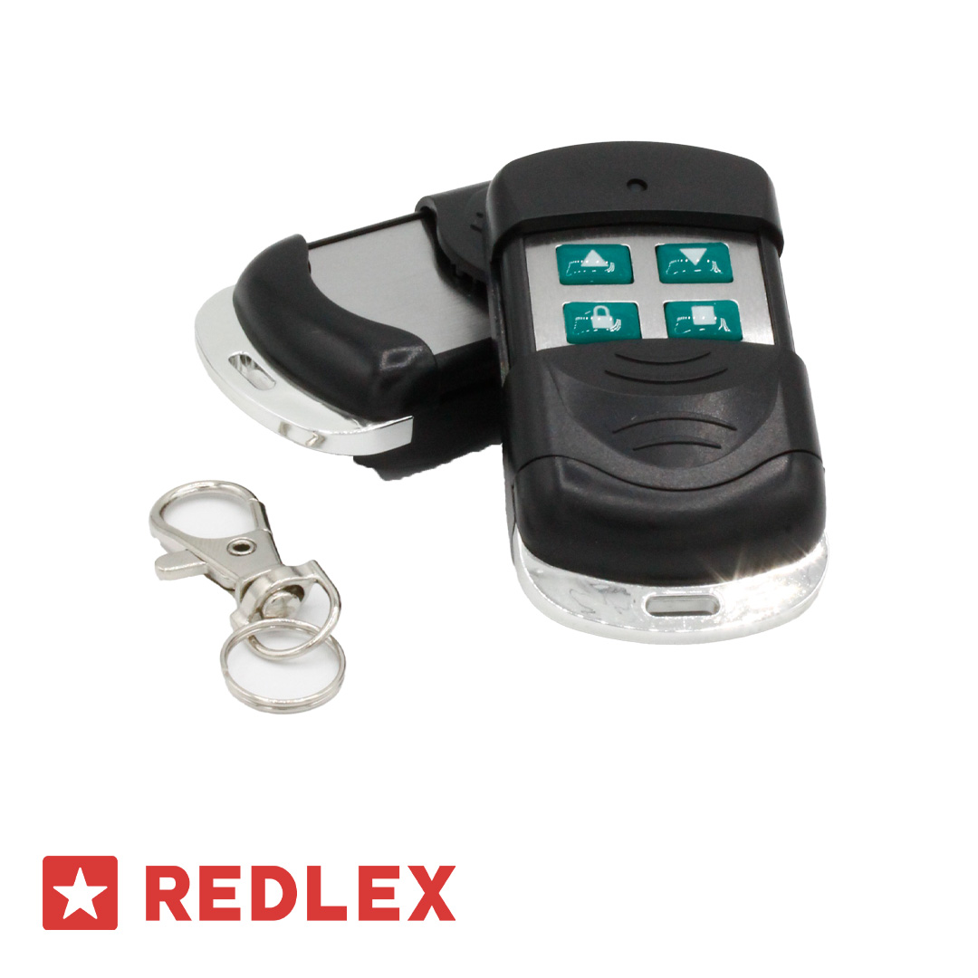 تصویر ریموت درب پارکینگ سایدی مدل کشویی دکمه سبز فرکانس 433 مگاهرتز 