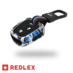 کاور ریموت فلزی سیلیکونی پژو 206 طرح رالی