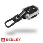 کاور ریموت فلزی سیلیکونی پژو 206 طرح مرمریت خاکستری - Image 3