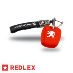 پک کاور ریموت سیلیکونی اسپرت پژو 206 با جاسوئیچی فلزی بند دار مدل پژو - Image 2