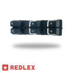 کلید شیشه بالابر کامل درب جلو چپ اورجینال جک S5 دنده ای - Image 3