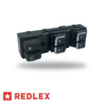 کلید شیشه بالابر کامل درب جلو چپ اورجینال جک S5 دنده ای - Image 4