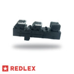 کلید شیشه بالابر کامل درب جلو چپ اورجینال جک S5 دنده ای - Image 5