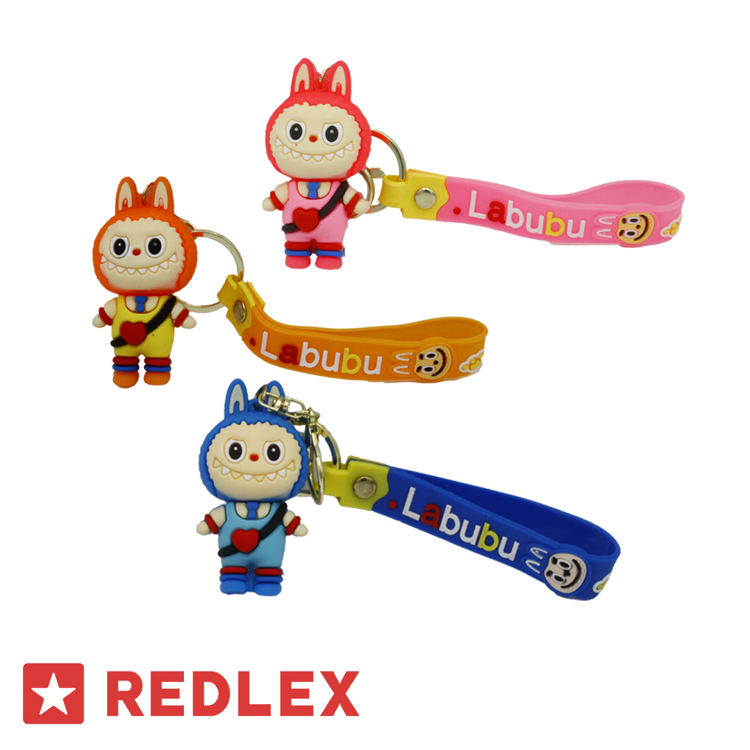 جاسوئیچی فانتزی لبوبو مدل قلبی 1 جاسوئیچی عروسکی فانتزی لبوبو مدل قلب دار - Image 1